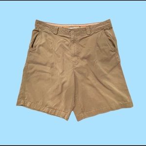 Tommy Bahama Relax Tencel Lyocell Cotton Blend Tan Shorts 36
